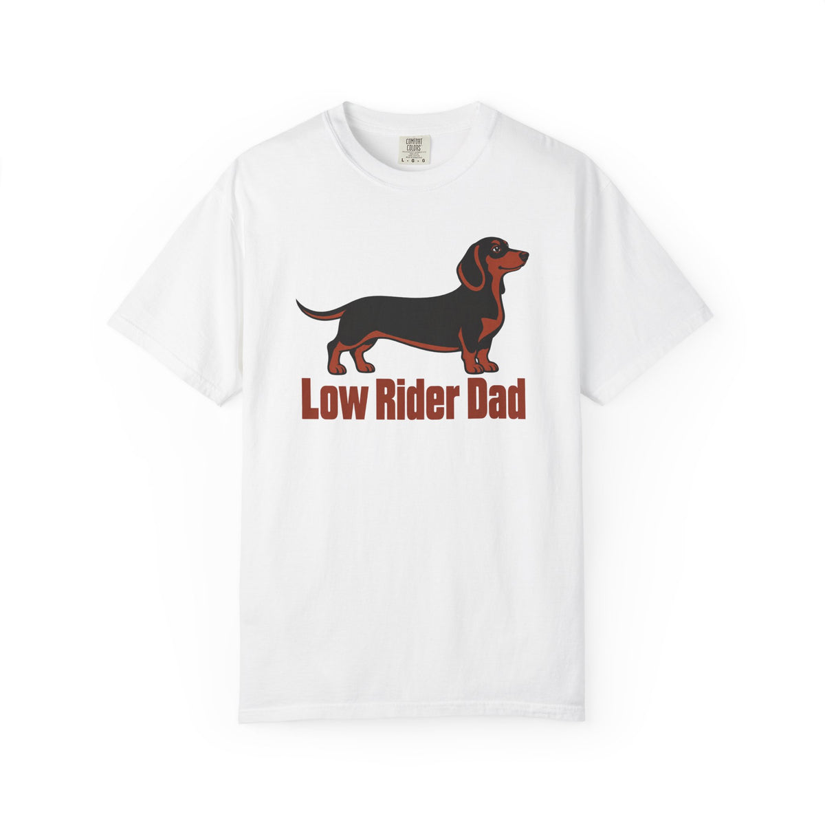 Low Rider Dad Dachshund Dad T-Shirt