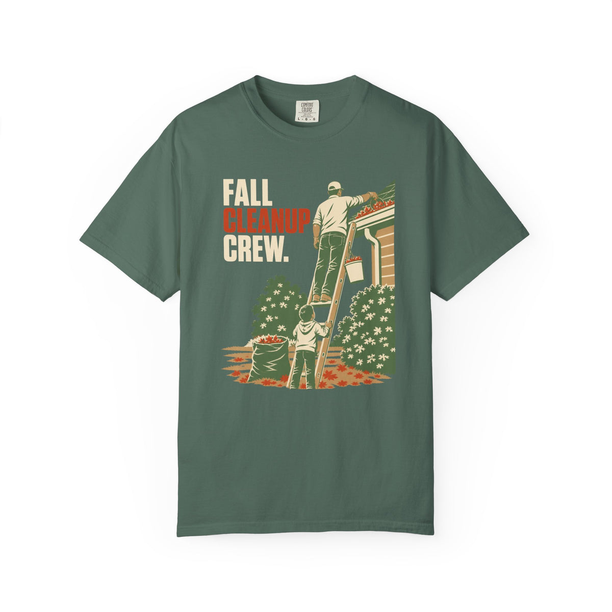 Fall Crew T-Shirt — Vintage Harvest Yard Crew Tee