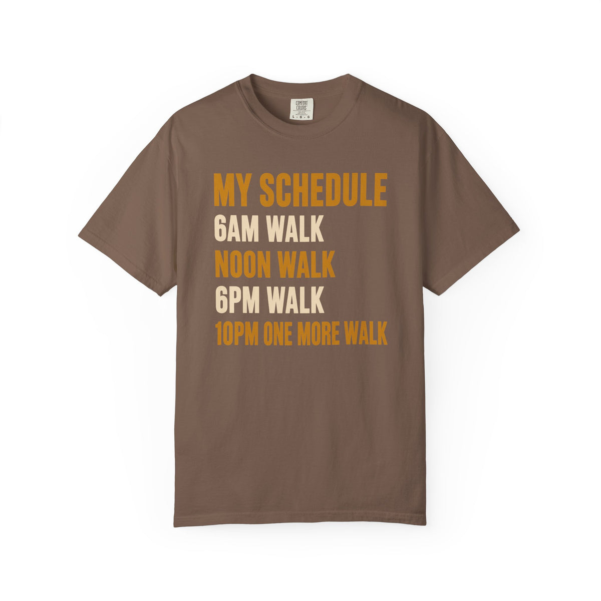 My Schedule Dog Dad T-Shirt