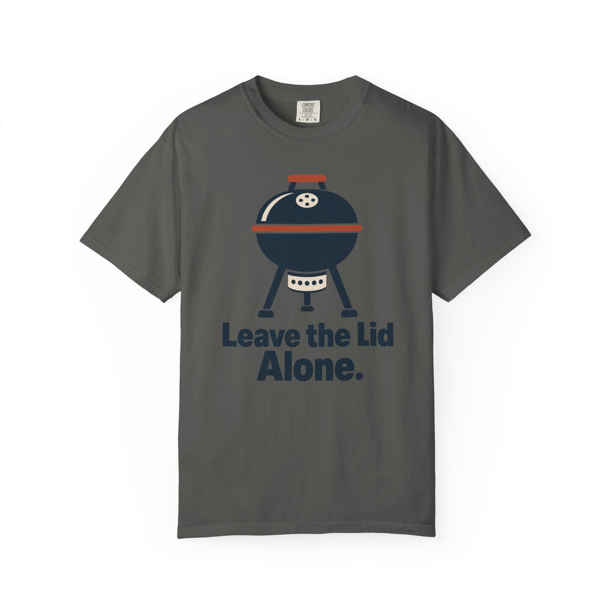 Grill Master T‑Shirt — "Leave the Lid Alone." BBQ Graphic Tee