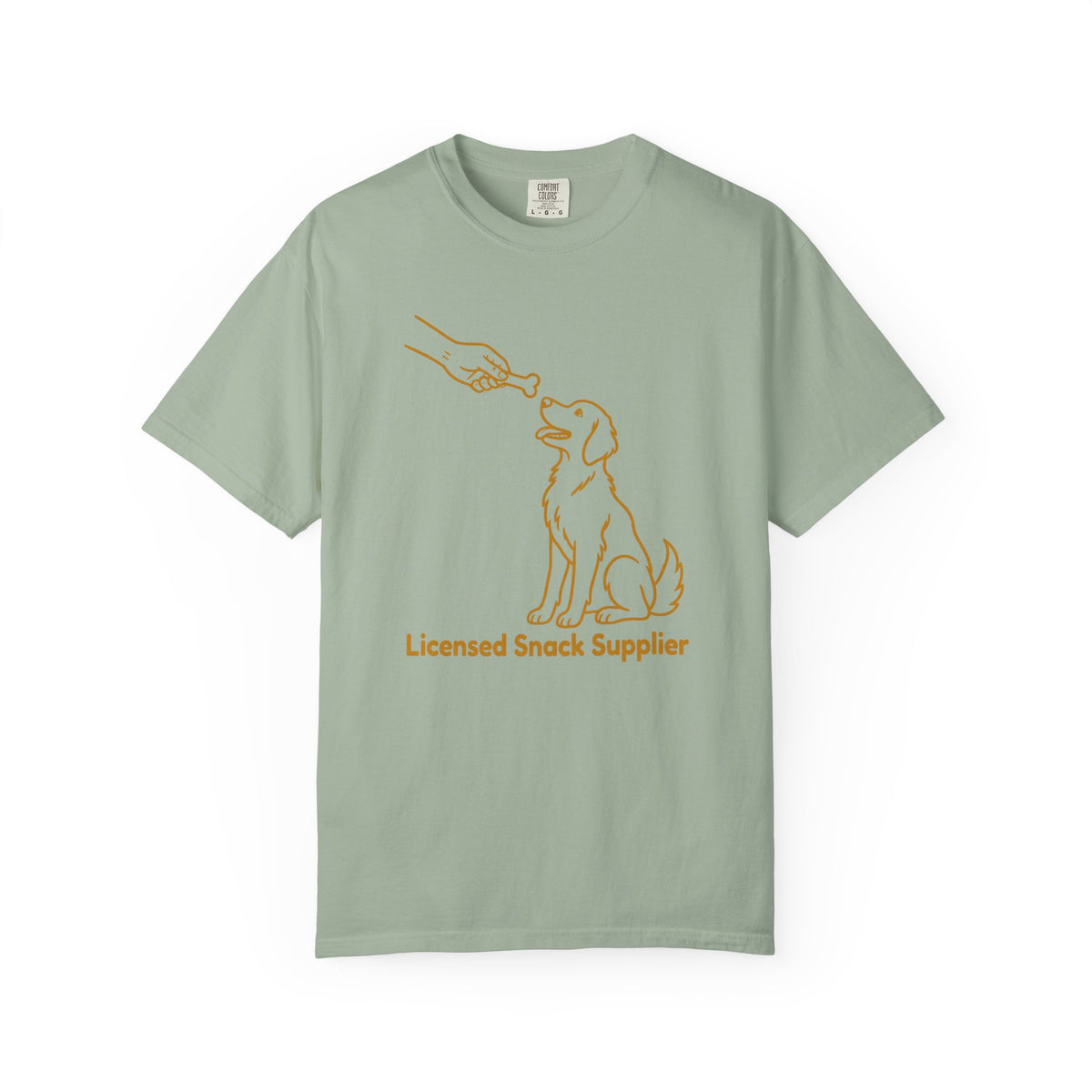 Licensed Snack Supplier Funny Dog Dad T-Shirt