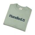 Handled Checked Graphic T-Shirt