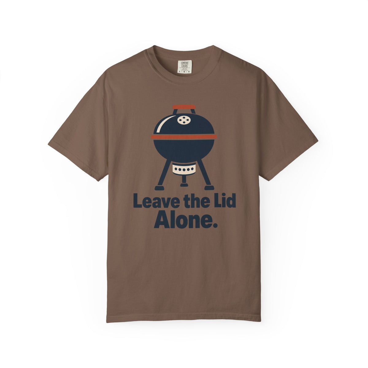 Grill Master T‑Shirt — "Leave the Lid Alone." BBQ Graphic Tee