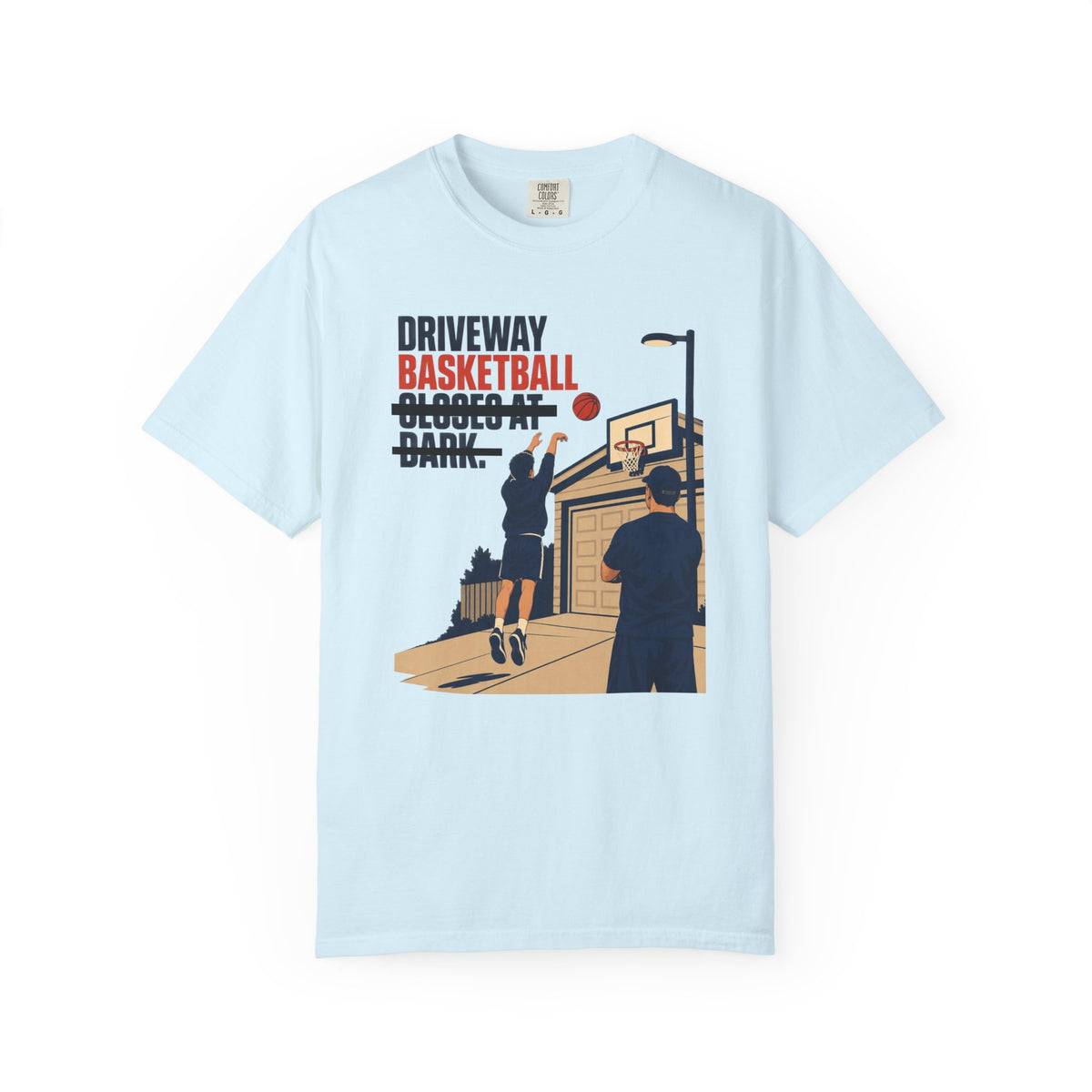 Driveway Basketball T-Shirt — 'Driveway Basketball' Graphic Tee