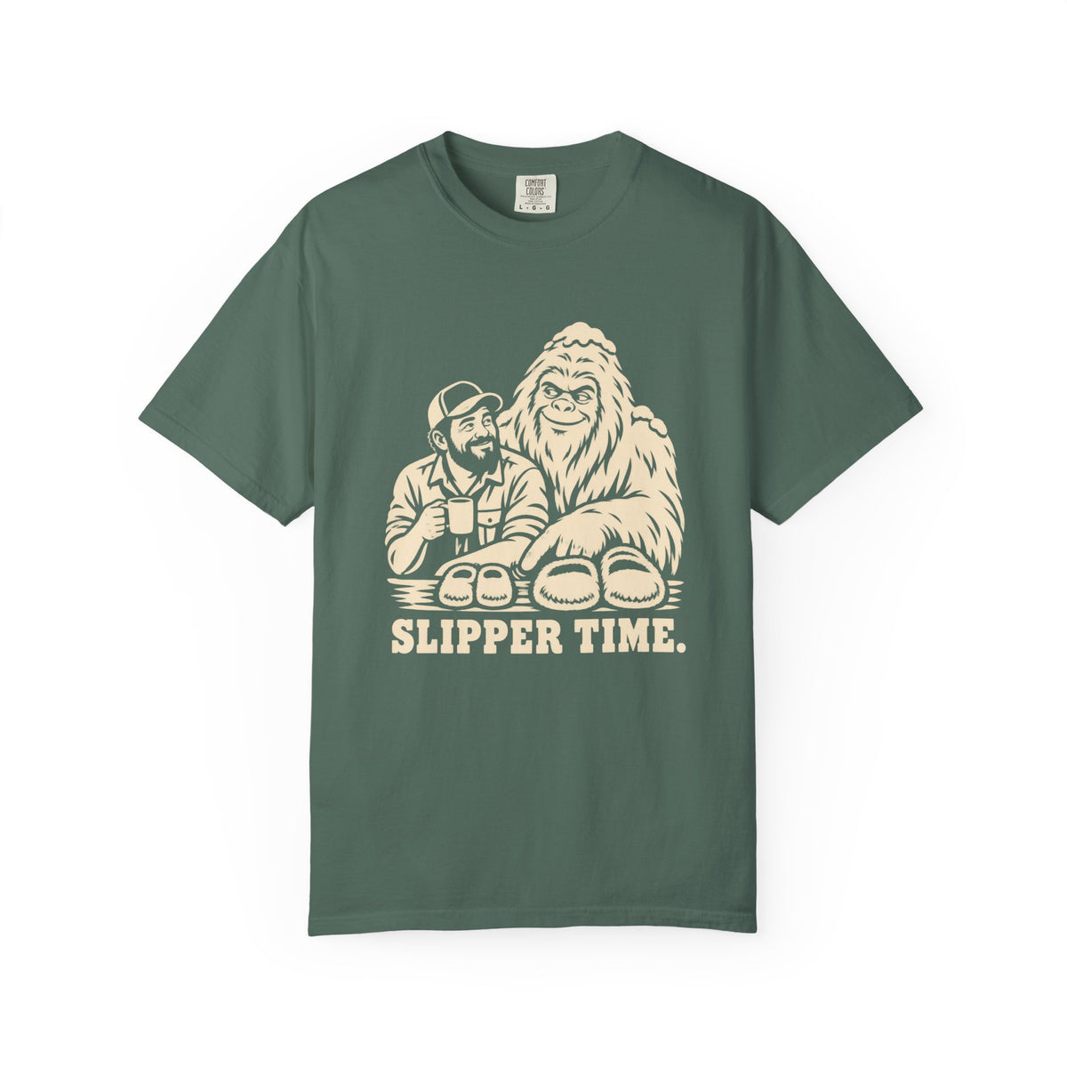 Cold Feet Cured Sasquatch Christmas T-Shirt for Dad