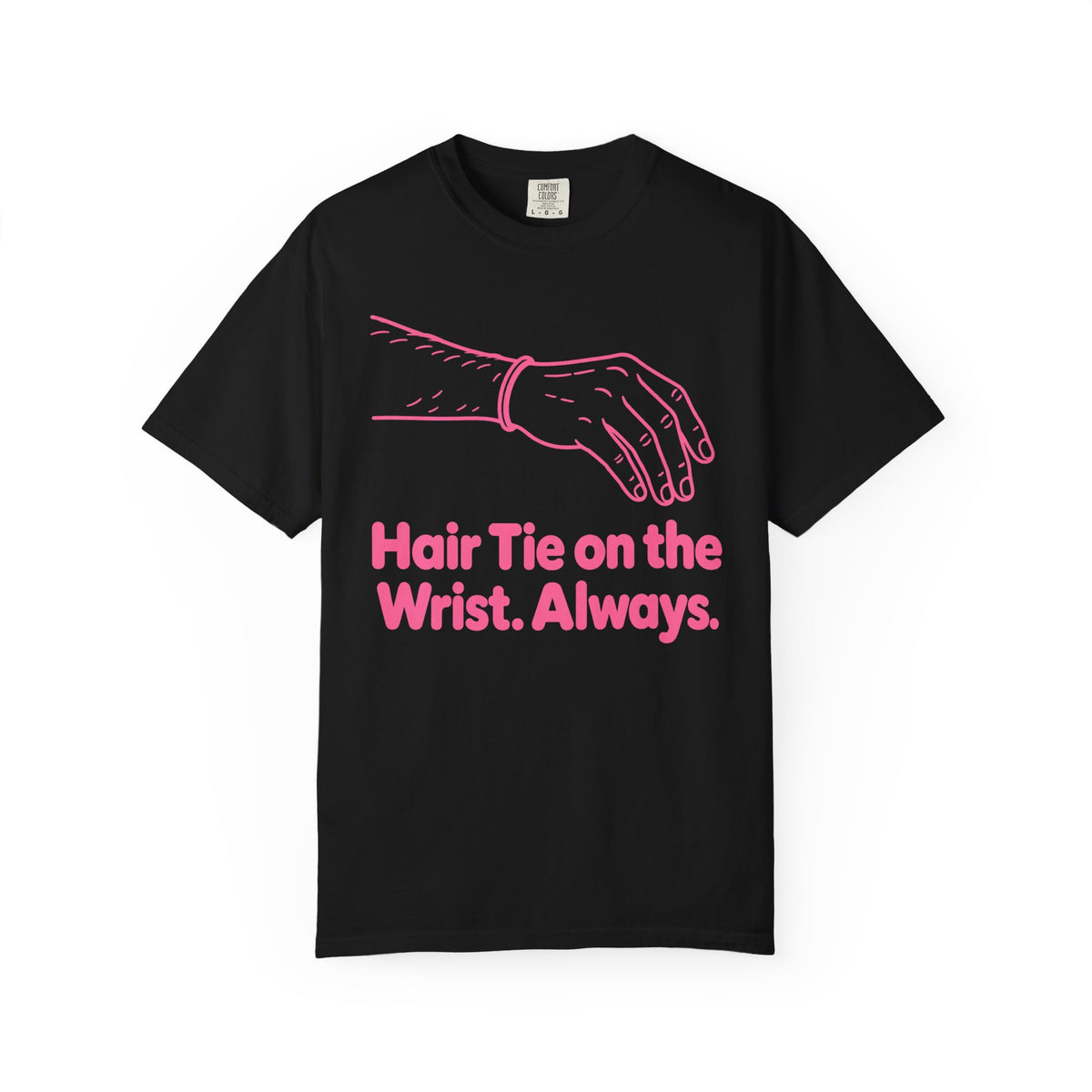 Hair Tie on the Wrist Dad of Girls T-Shirt