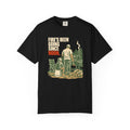 Campfire Grill T-Shirt — "Fire's Been Going Since Noon" Retro Camping Tee