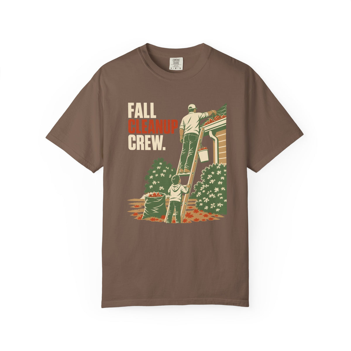 Fall Crew T-Shirt — Vintage Harvest Yard Crew Tee