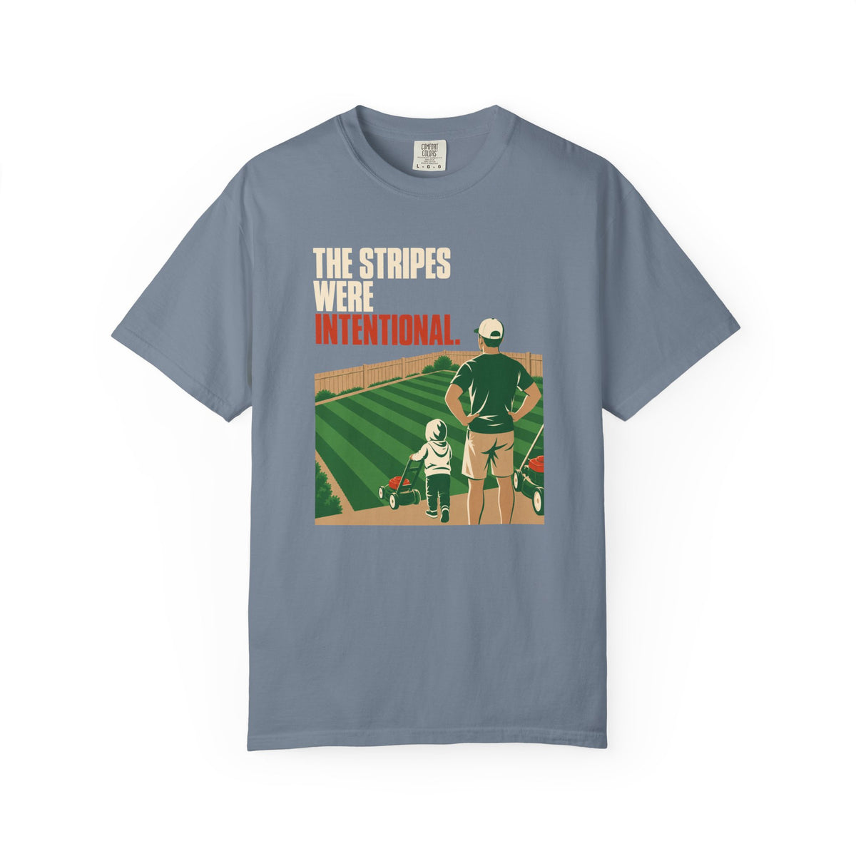 Dad & Kid T-Shirt – “The Stripes Were intentional”  Tee