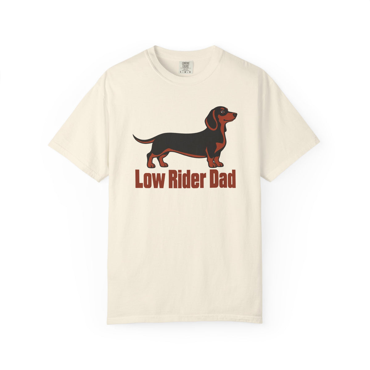 Low Rider Dad Dachshund Dad T-Shirt