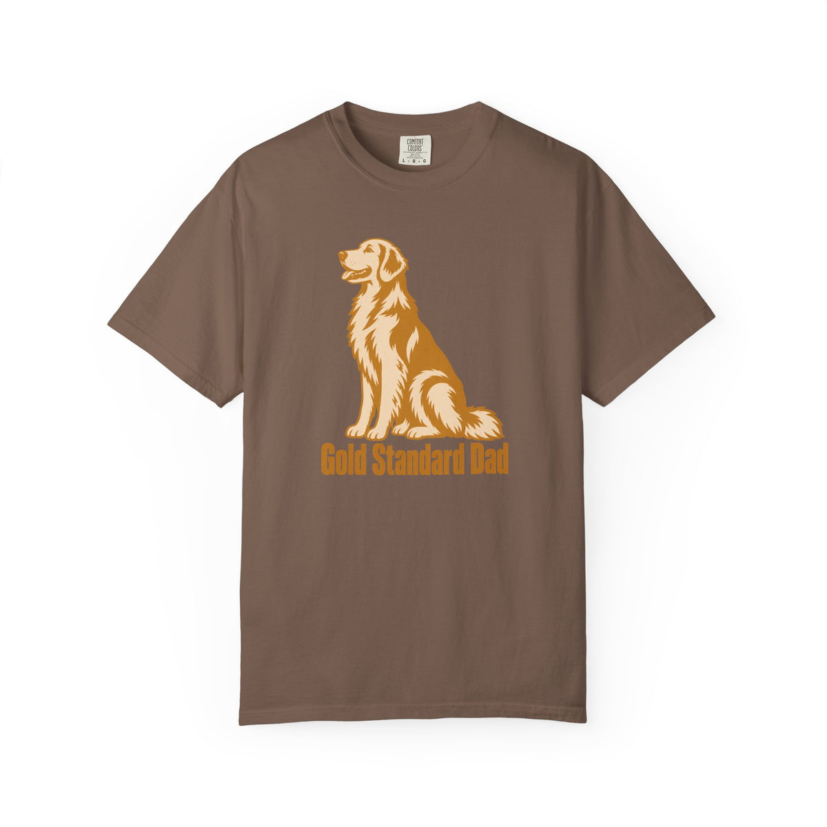 Gold Standard Dad Golden Retriever Dad T-Shirt