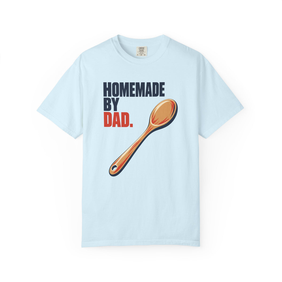 Homemade By Dad T-Shirt — Funny Chef Dad Cooking Spoon Tee for Father’s Day