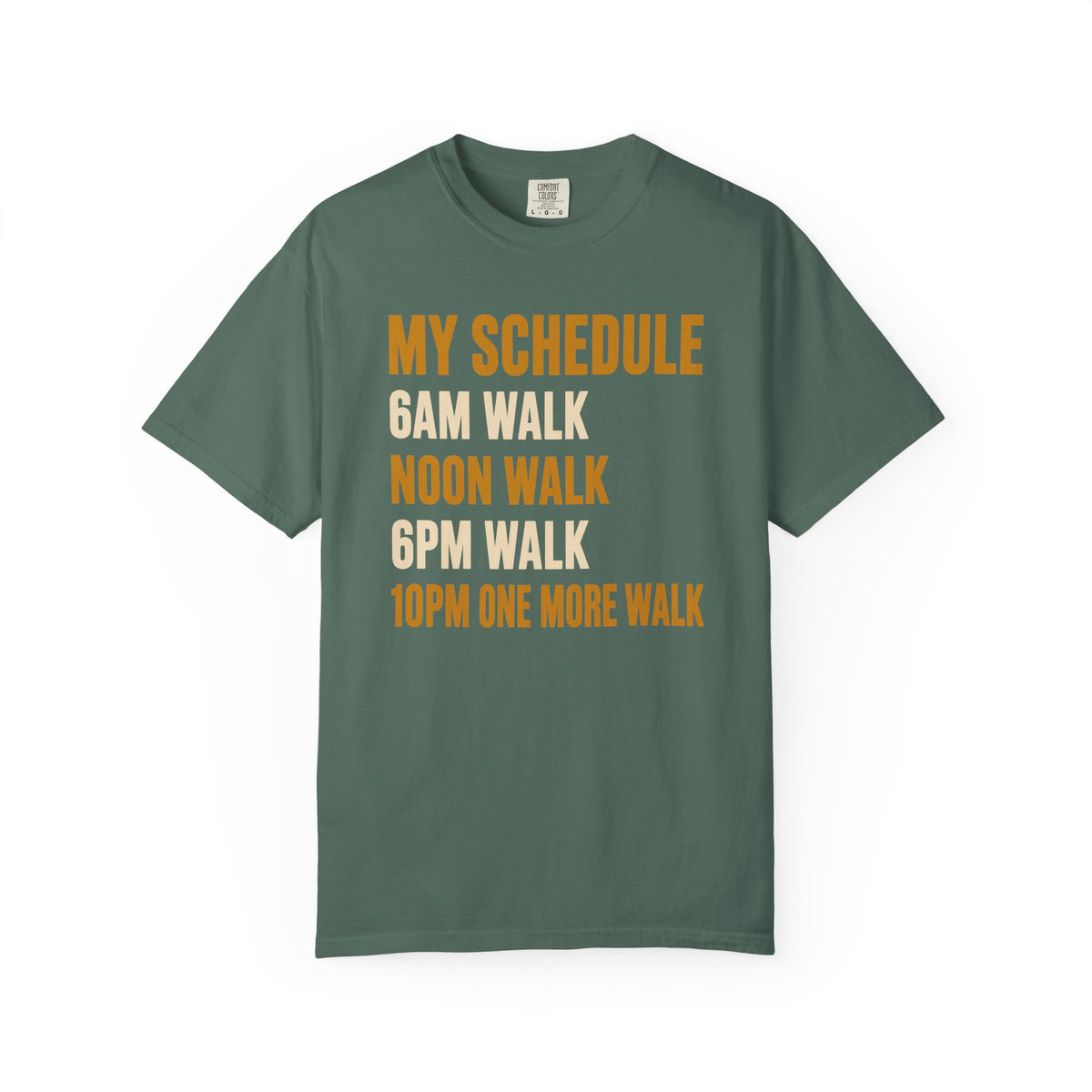My Schedule Dog Dad T-Shirt