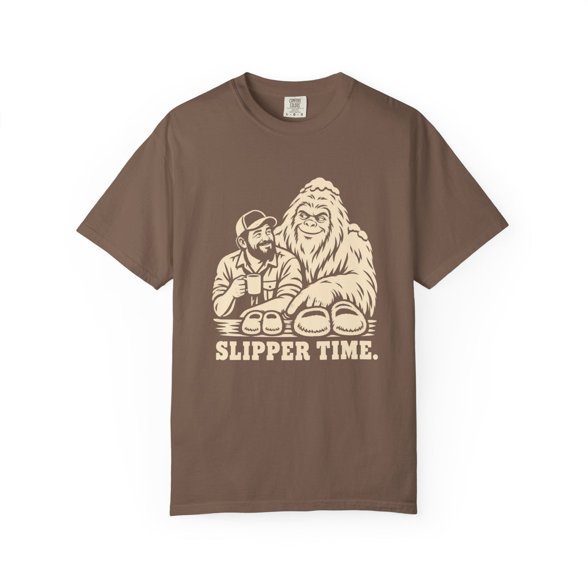 Cold Feet Cured Sasquatch Christmas T-Shirt for Dad