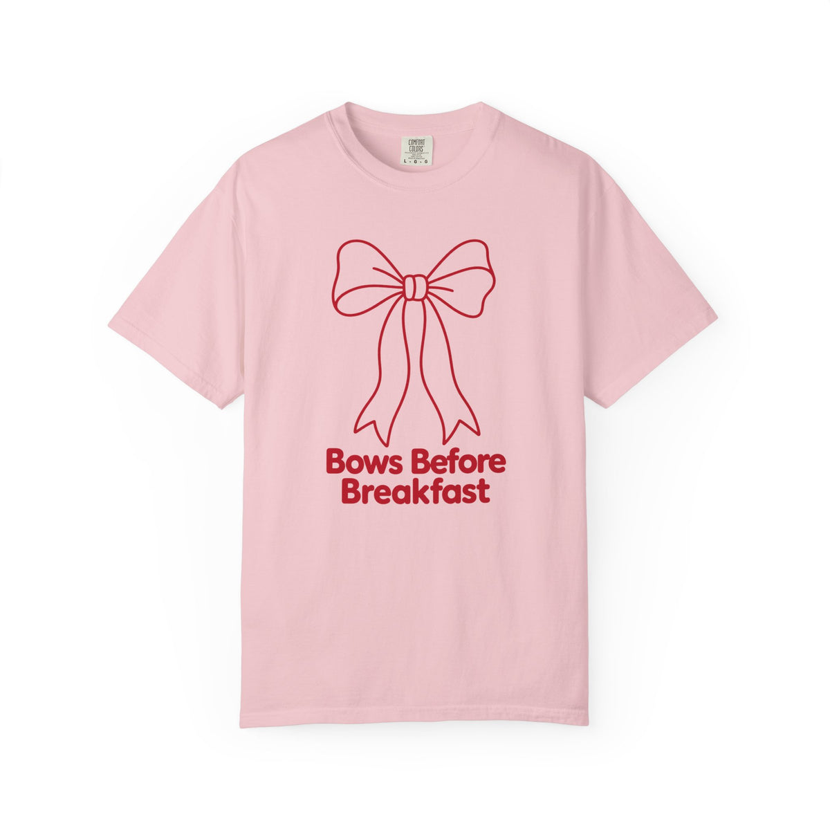 Bows Before Breakfast Dad of Girls T-Shirt