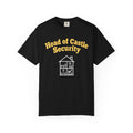 Head of Castle Security Dad of Girls T-Shirt