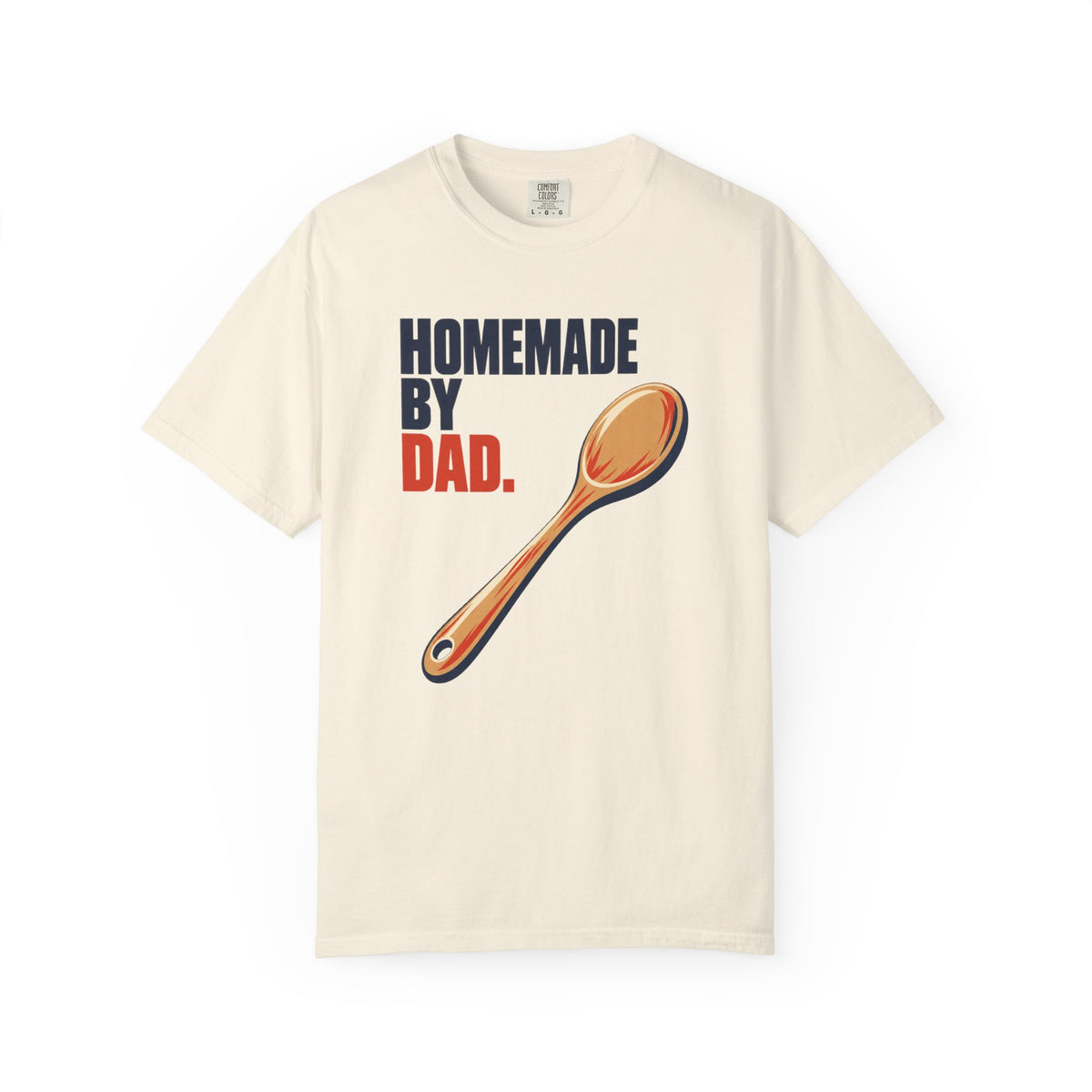 Homemade By Dad T-Shirt — Funny Chef Dad Cooking Spoon Tee for Father’s Day