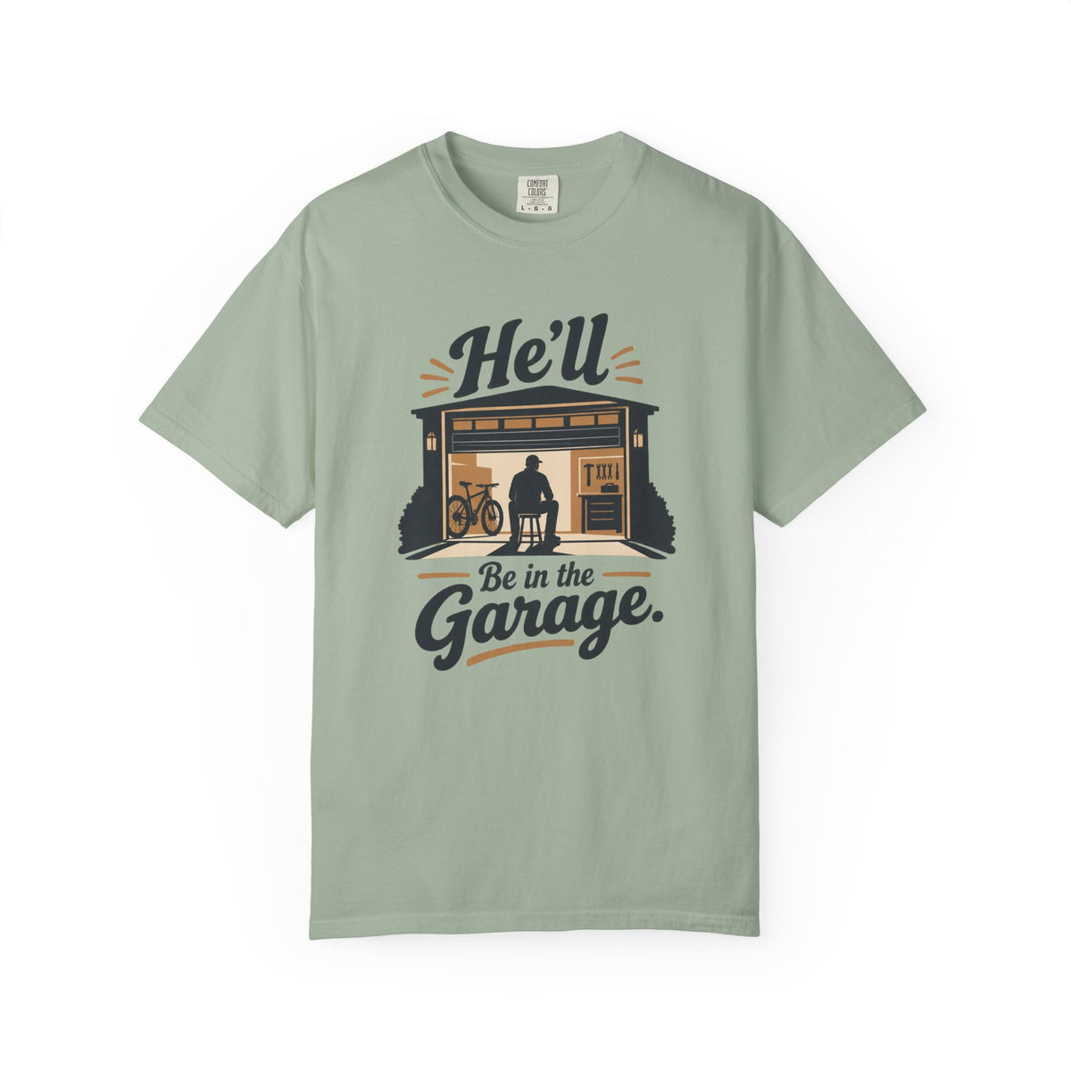 Hell Be in the Garage Vintage T-Shirt