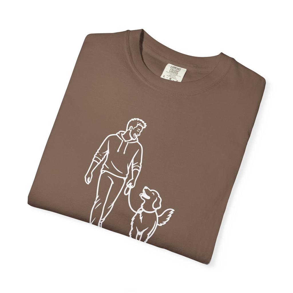 The Walk Is Non-Negotiable Dog Walking T-Shirt