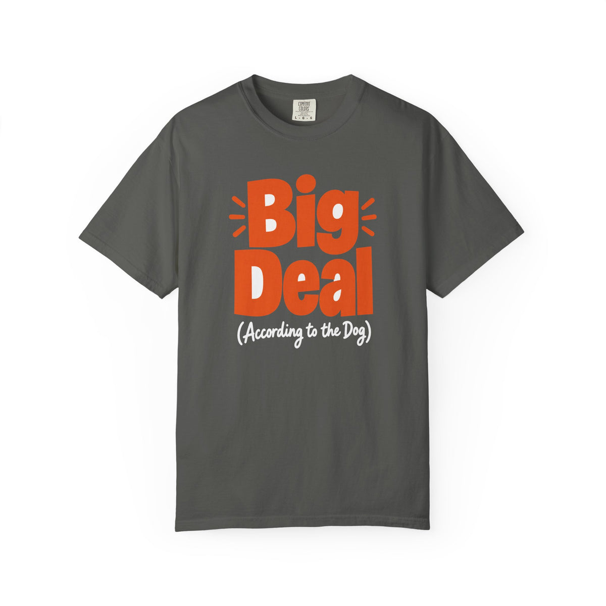 Big Deal According to the Dog Dad T-Shirt