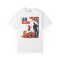 Leaf Season T-Shirt — Vintage Fall Kids & Dad Leaf Pile Design